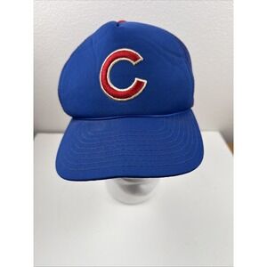 Vintage Chicago Cubs Sports Specialties Hat Cap One Size Fits All MLB Blue Used